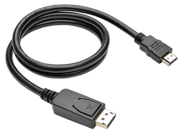 C-Tech Kábel DisplayPort/HDMI, 2 m, čierny CB-DP-HDMI-20